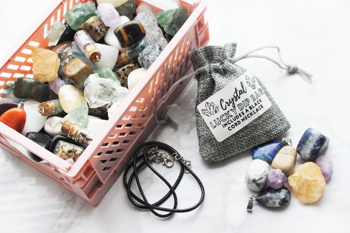 Crystal Mystery Lucky Dip Bag (Guaranteed a necklace)