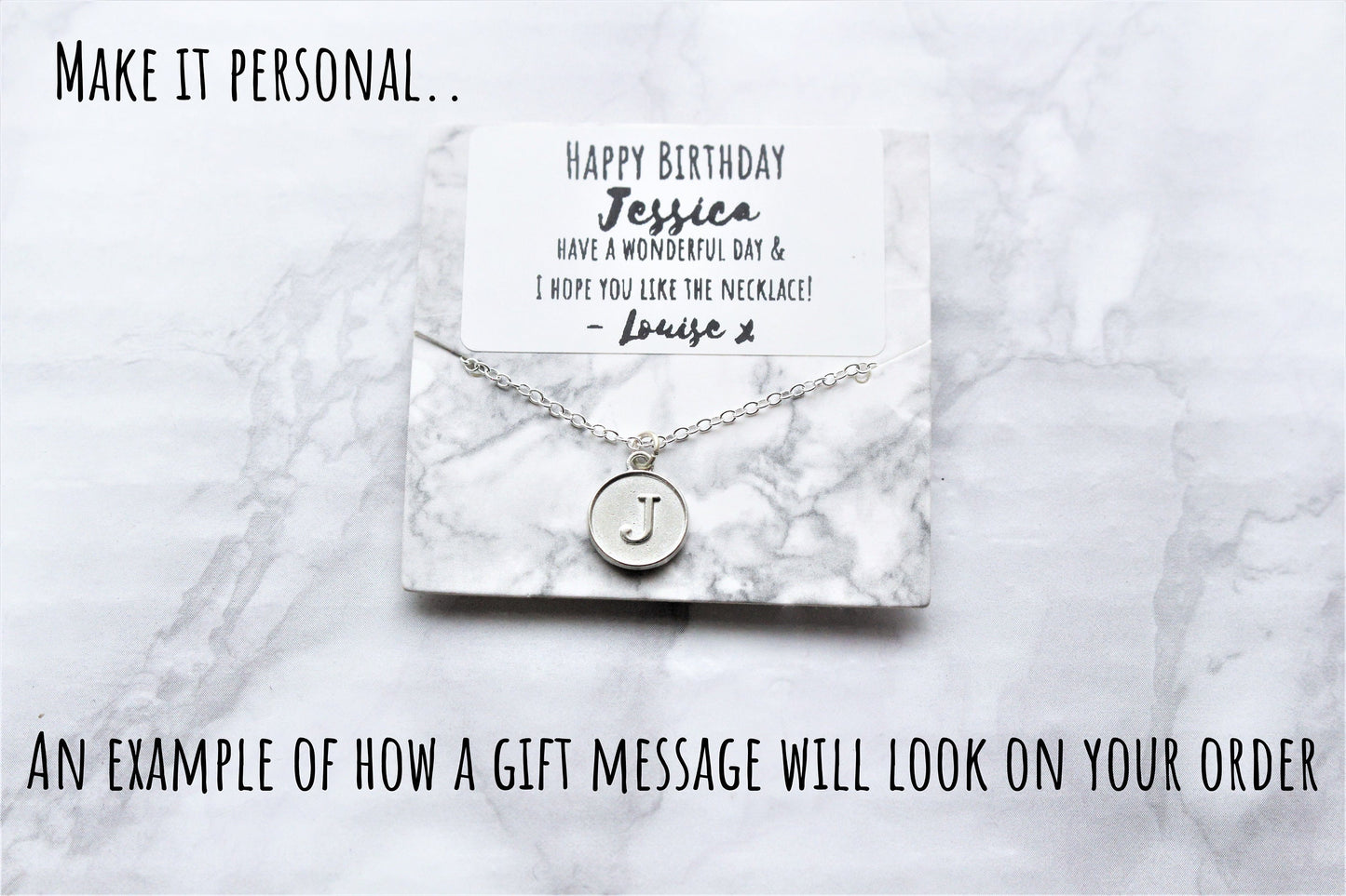 Earth Sterling Silver Black Waxed Cord Necklace