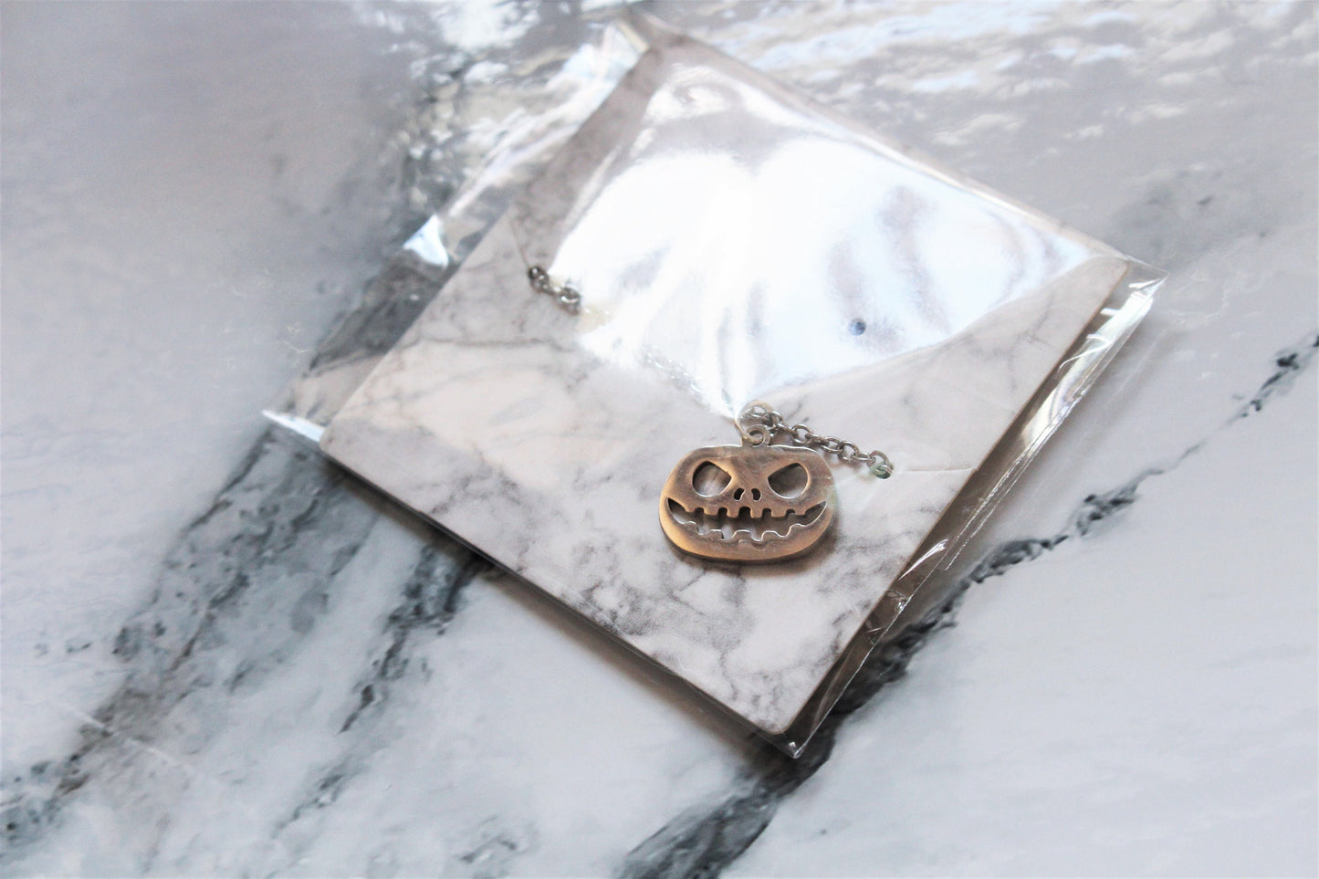Halloween Necklaces Pumpkin Spider Ghost Spooky Sterling Silver Laser Cut