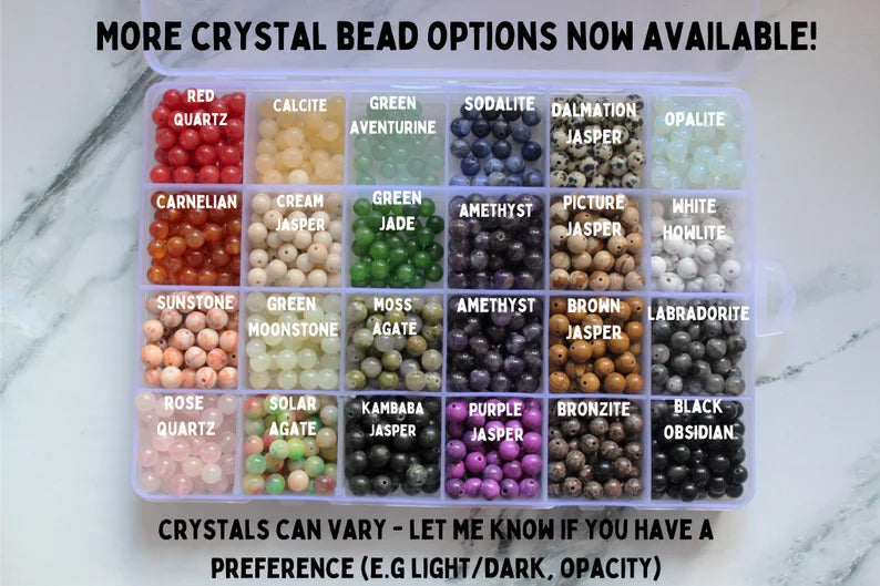 Crystal Bead Fidget Ring