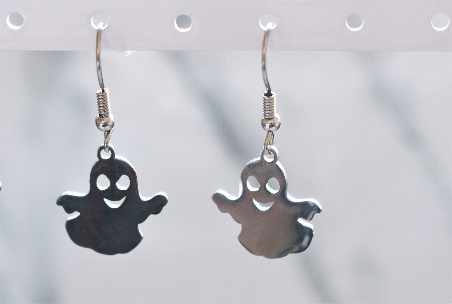 Halloween Sterling Silver Earrings Pumpkin Spider Ghost